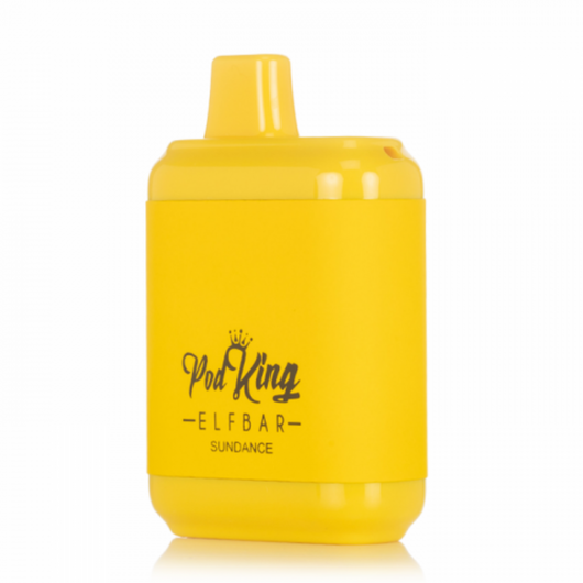 Elf Bar x Pod King XC5000 Puff Disposables 13.5mL Black Lava Vape
