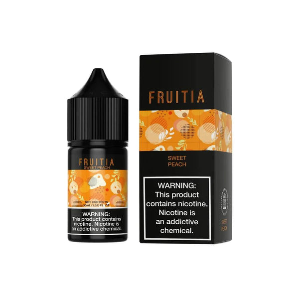 Fruitia Nicotine Salt E-Liquid By Fresh Farms 30ML Black Lava Vape