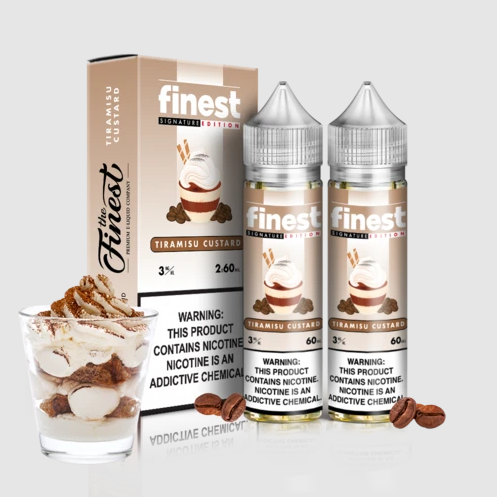 The Finest E-Liquid Signature Edition 120ML (2 x 60ML) Black Lava Vape