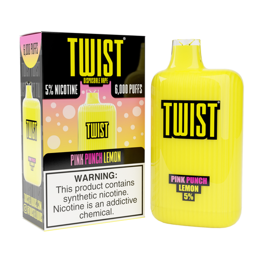 TWIST 6000 Puff Rechargeable Disposables Black Lava Vape