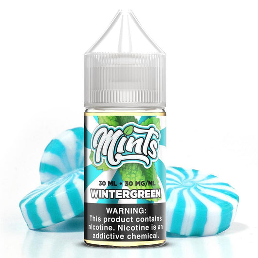 Mints Salts Nicotine Salt By Verdict Vapors 30ML Black Lava Vape