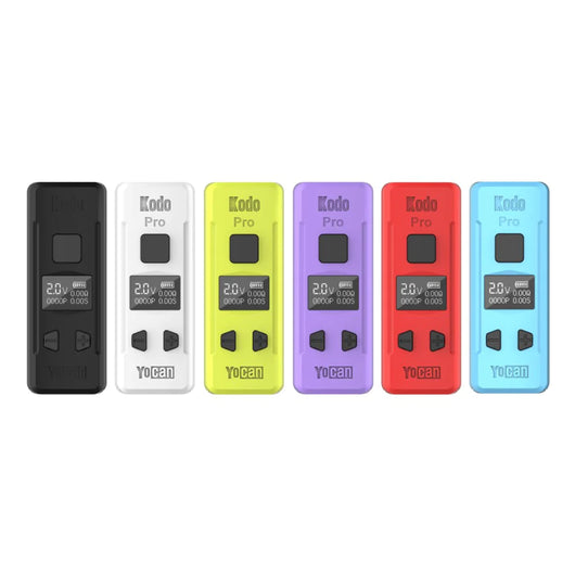 Yocan Kodo Pro 400mAh Cartridge Box Mods Black Lava Vape