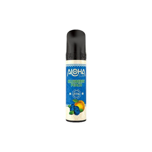 Aloha Sun 8ML 3000 Puffs Prefilled Synthetic Nicotine Salt Disposable Device Black Lava Vape