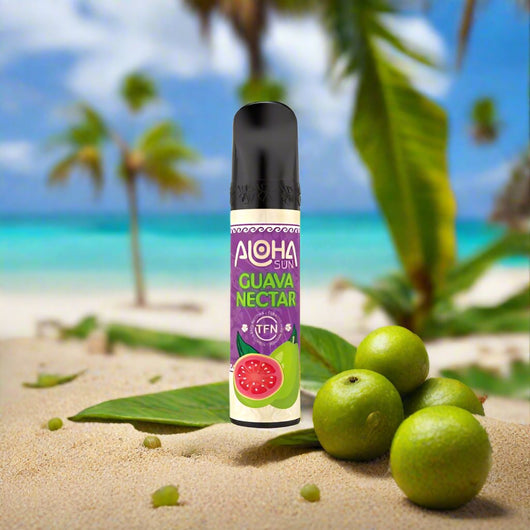 Aloha Sun 8ML 3000 Puffs Prefilled Synthetic Nicotine Salt Disposable Device Black Lava Vape