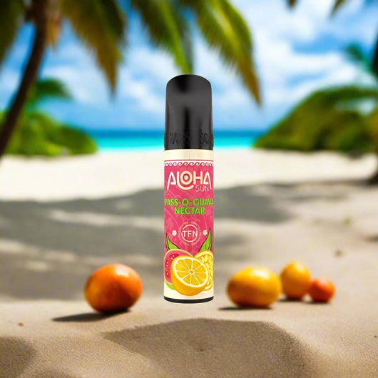 Aloha Sun 8ML 3000 Puffs Prefilled Synthetic Nicotine Salt Disposable Device Black Lava Vape