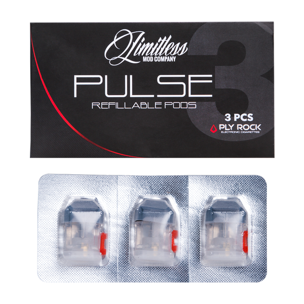 Limitless LMC Pulse Ply Rock Refillable Pods Black Lava Vape