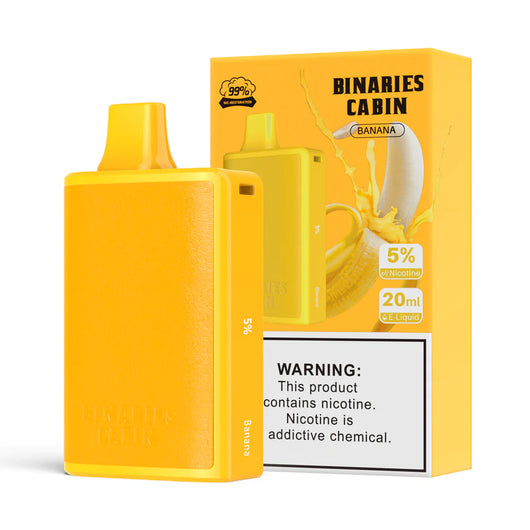 Binaries Cabin 10,000 Puff Disposables Black Lava Vape