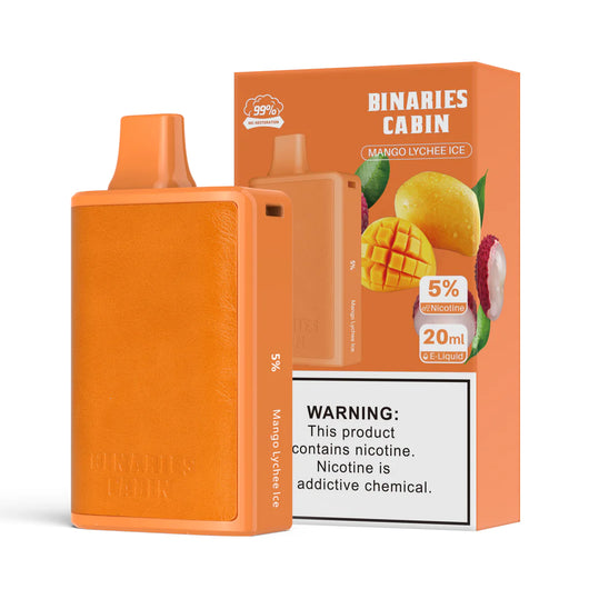 Binaries Cabin 10,000 Puff Disposables Black Lava Vape