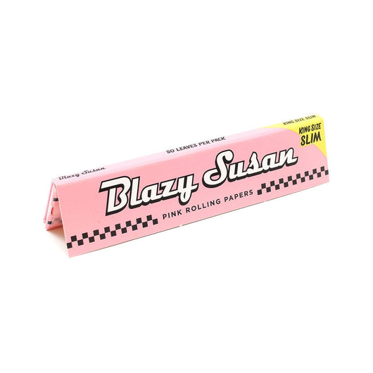 Blazy Susan Pink Rolling Papers Black Lava Vape