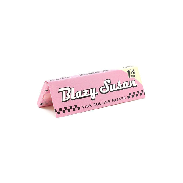 Blazy Susan Pink Rolling Papers Black Lava Vape