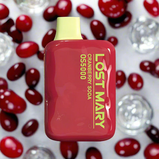 Lost Mary by Elf Bar OS5000 Disposable 5000 Puff 13mL Black Lava Vape