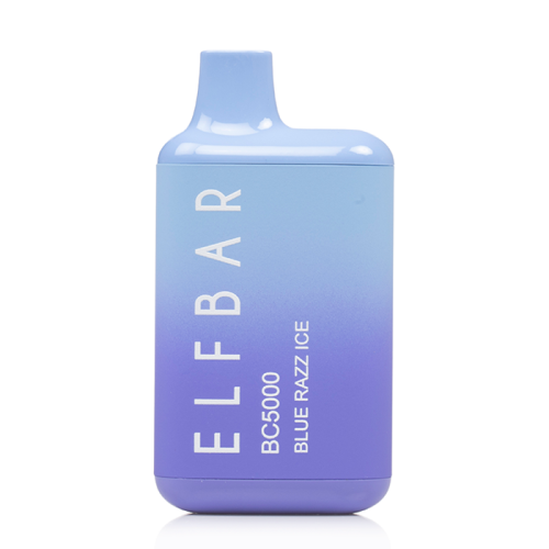 Elf Bar ZERO NICOTINE BC5000 Puff Rechargeable Disposables Black Lava Vape