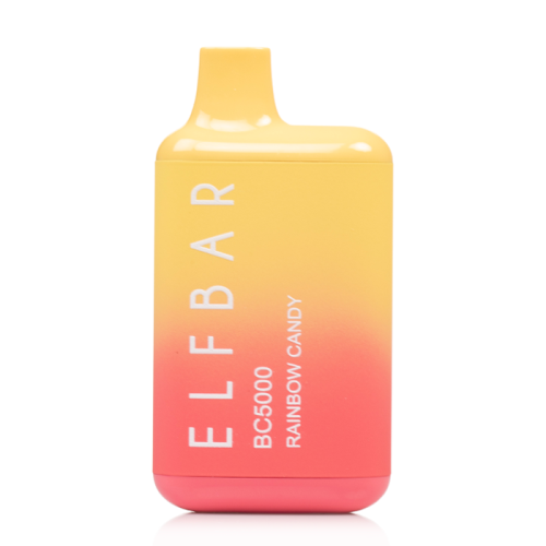 Elf Bar ZERO NICOTINE BC5000 Puff Rechargeable Disposables Black Lava Vape