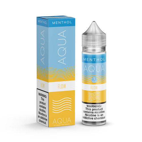 Marina Vape - Aqua Menthol E-Liquid 60ml Black Lava Vape