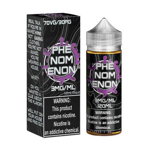 Nomenon Ice E-Liquid 120ml Black Lava Vape