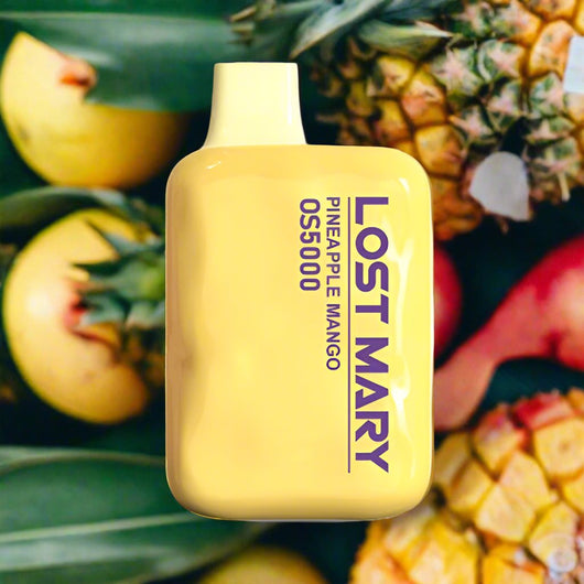 Lost Mary by Elf Bar OS5000 Disposable 5000 Puff 13mL Black Lava Vape