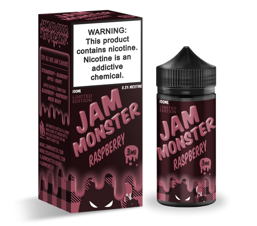Jam Monster Nicotine Salt 30ml by Monster Vape Labs Black Lava Vape