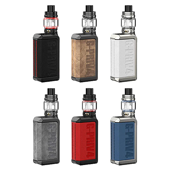 SMOK G-PRIV 4 Touch Screen 230W Dual 18650 Kit 6.5ML TFV18 Mini Tank Black Lava Vape