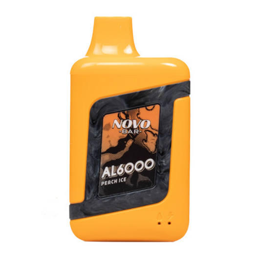 Novo Bar AL6000 13mL 6000 Puff Rechargeable Disposables Black Lava Vape