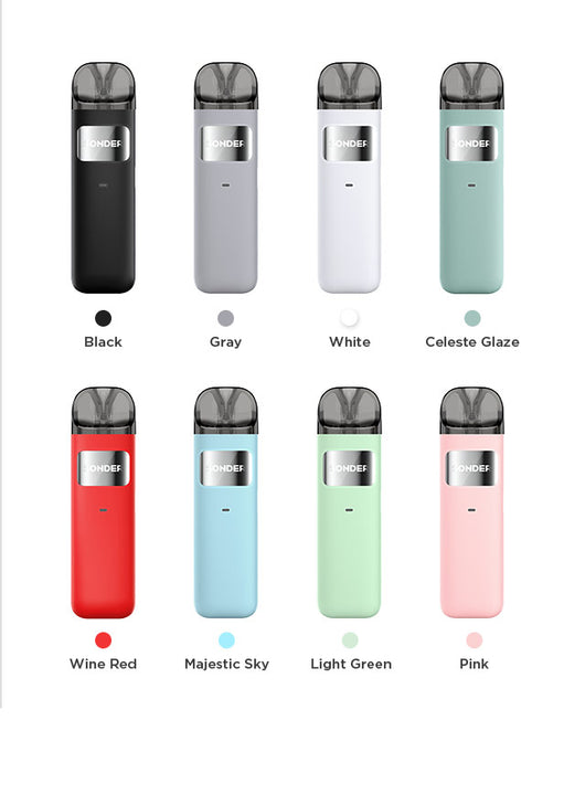 GeekVape Sonder U 1000mAh Pod With Refillable 2ML Pod Black Lava Vape