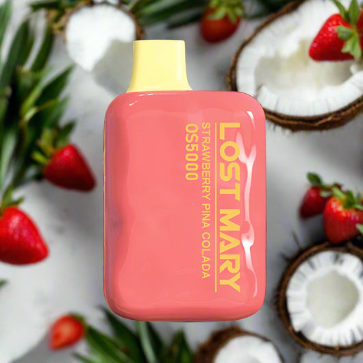 Lost Mary by Elf Bar OS5000 Disposable 5000 Puff 13mL Black Lava Vape