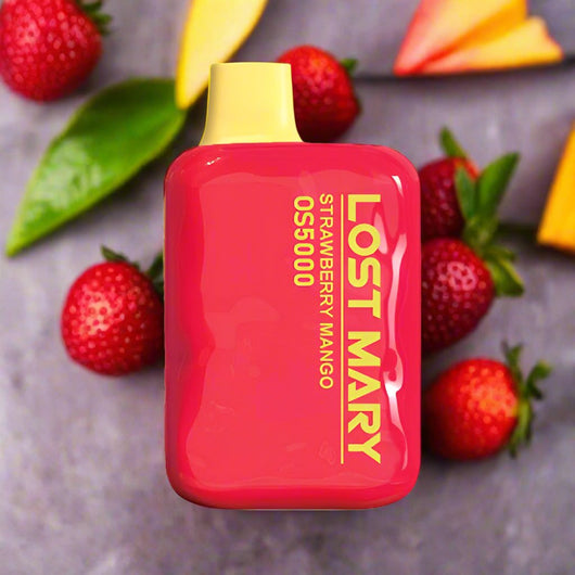 Lost Mary by Elf Bar OS5000 Disposable 5000 Puff 13mL Black Lava Vape
