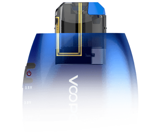 VooPoo VFL 0.8ML Refillable Replacement Pods Black Lava Vape